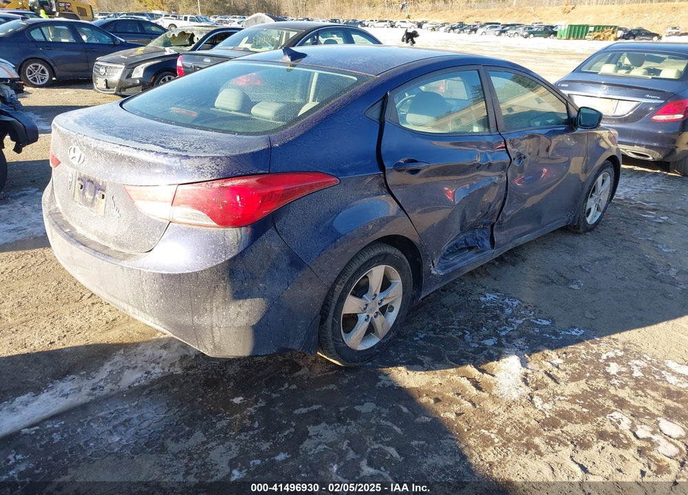 2013 HYUNDAI ELANTRA GLS VIN: 5NPDH4AEXDH408509