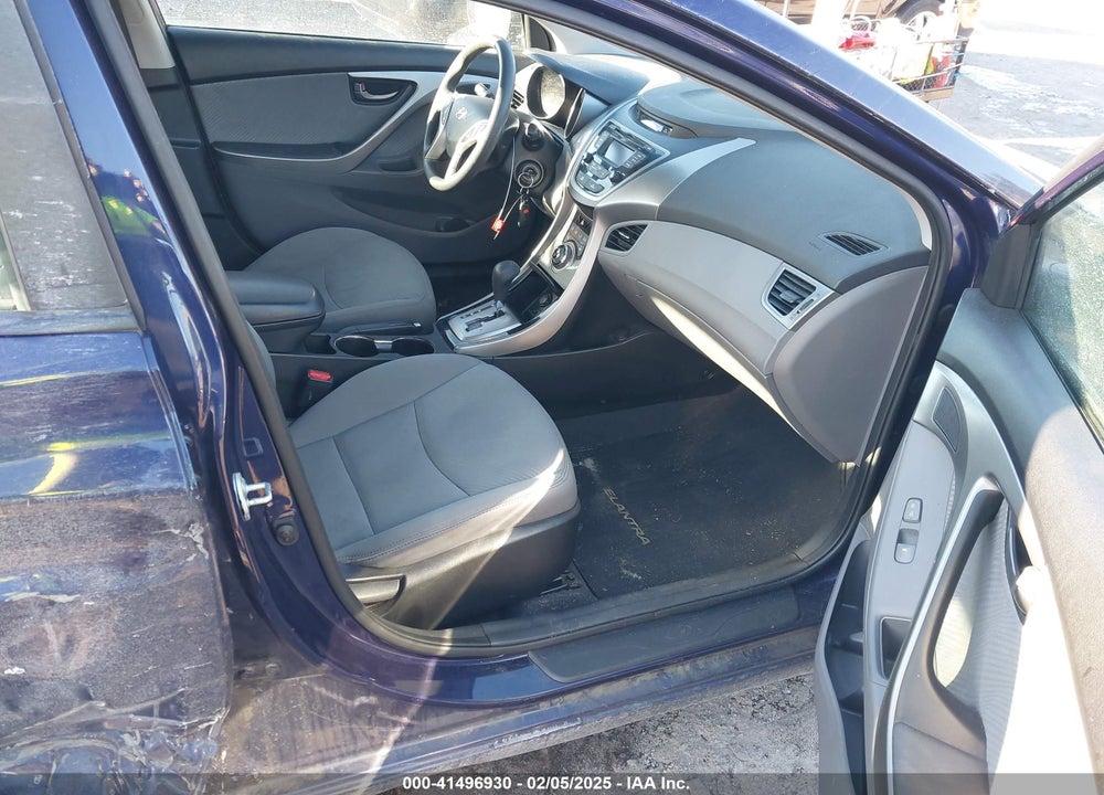 2013 HYUNDAI ELANTRA GLS VIN: 5NPDH4AEXDH408509