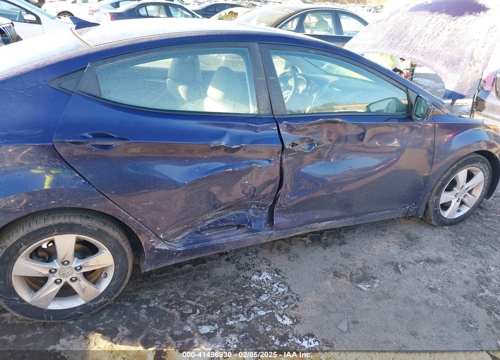 2013 HYUNDAI ELANTRA GLS VIN: 5NPDH4AEXDH408509