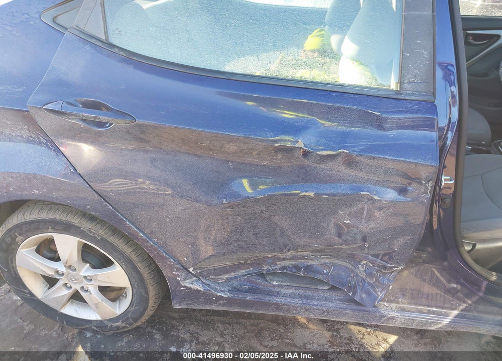 2013 HYUNDAI ELANTRA GLS VIN: 5NPDH4AEXDH408509