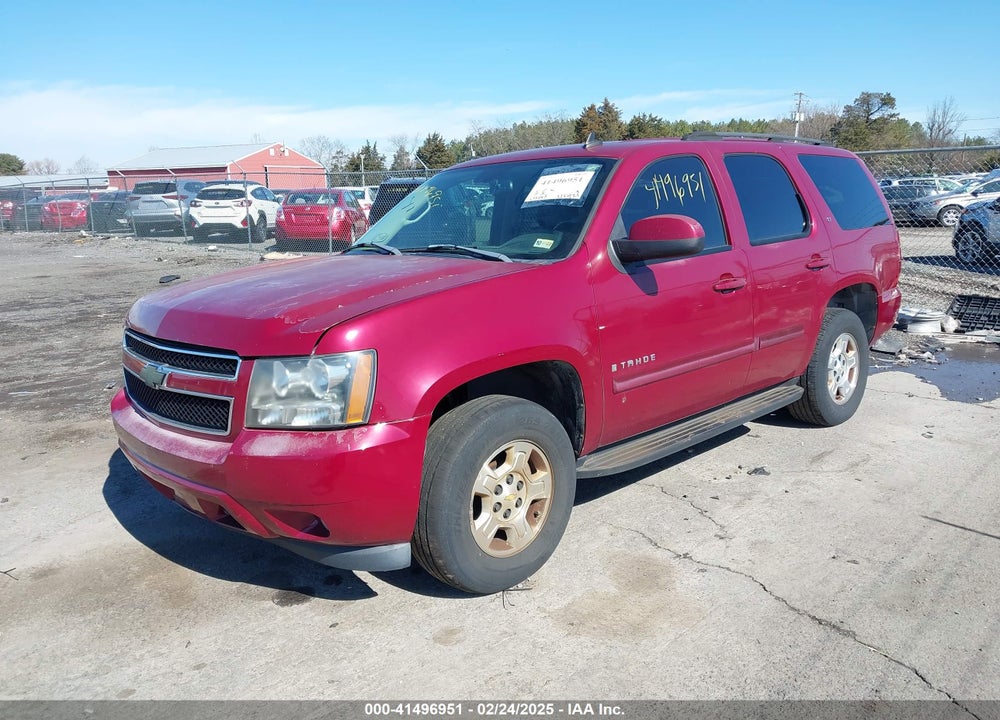2007 CHEVROLET TAHOE LT VIN: 1GNFK13047J113970