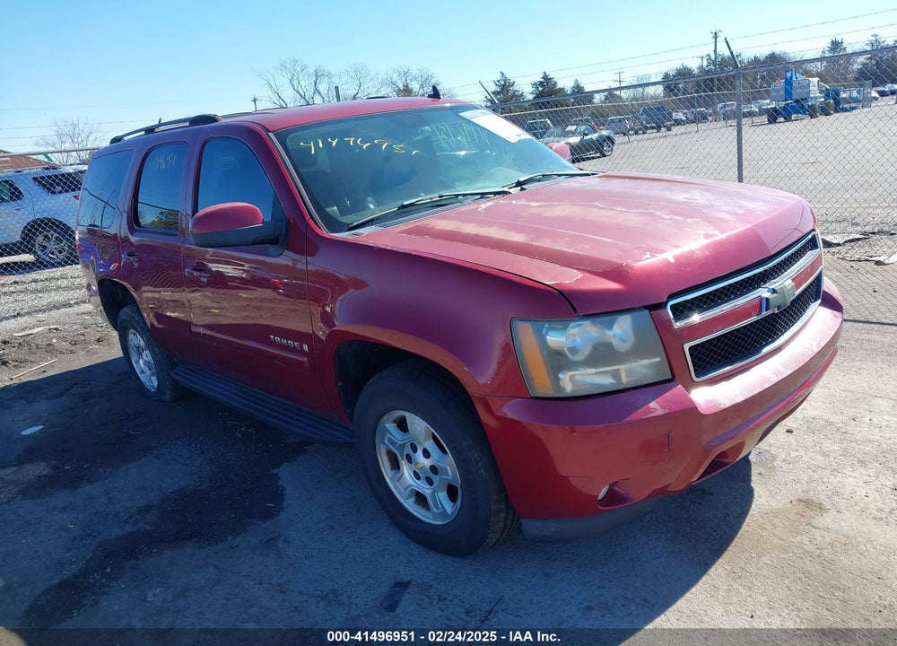2007 CHEVROLET TAHOE LT VIN: 1GNFK13047J113970