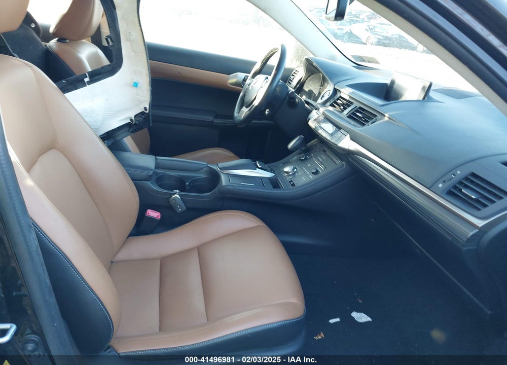 2015 LEXUS CT 200H VIN: JTHKD5BH4F2227796