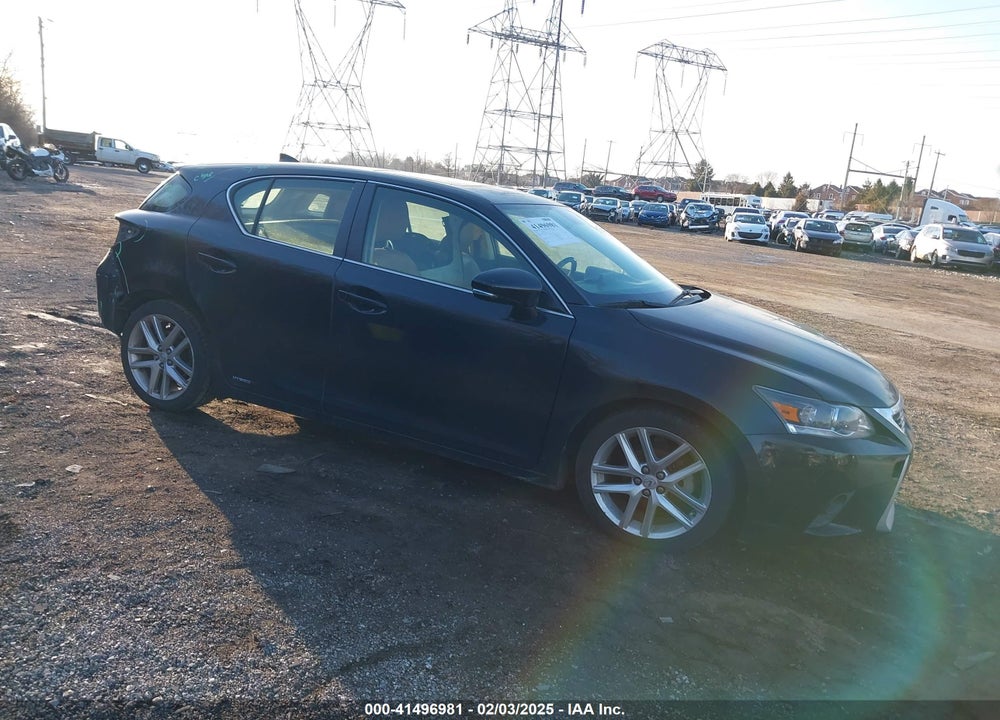 2015 LEXUS CT 200H VIN: JTHKD5BH4F2227796