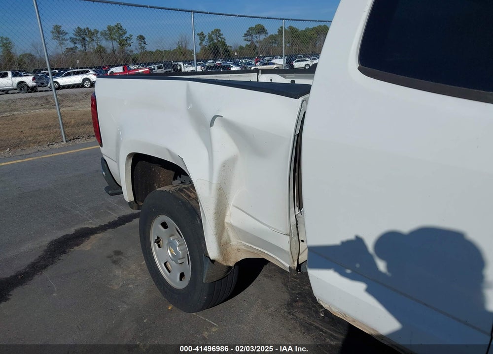 2016 CHEVROLET COLORADO WT VIN: 1GCHSBEA7G1387273