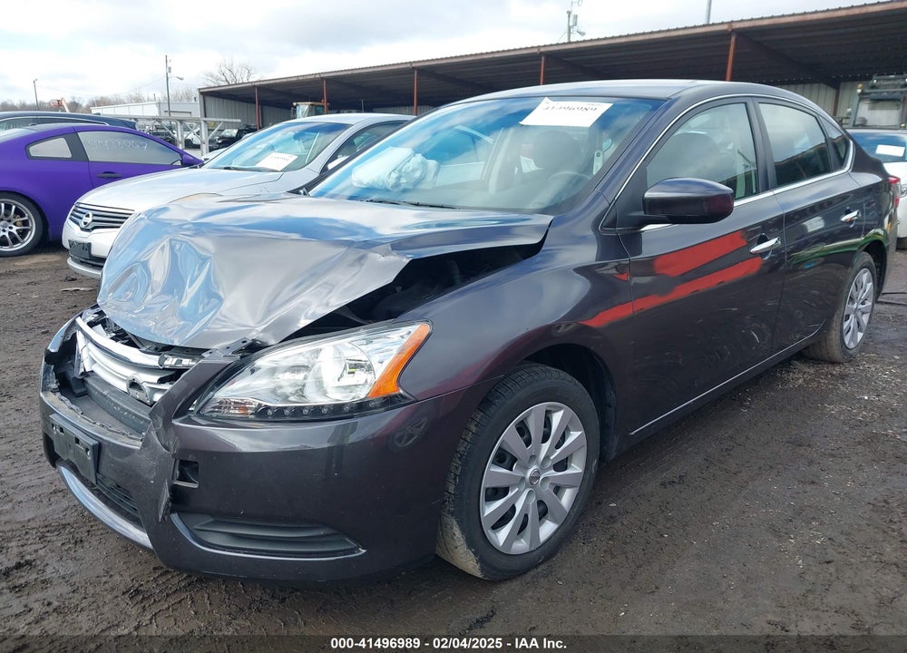 2014 NISSAN SENTRA VIN: 3N1AB7AP2EY232828