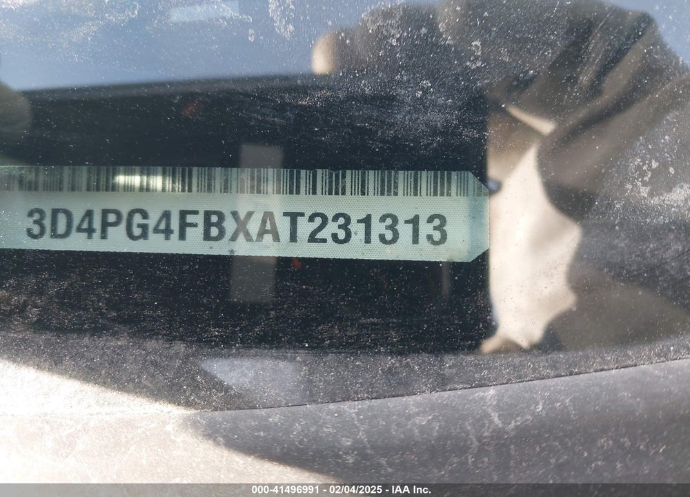 2010 DODGE JOURNEY SE VIN: 3D4PG4FBXAT231313