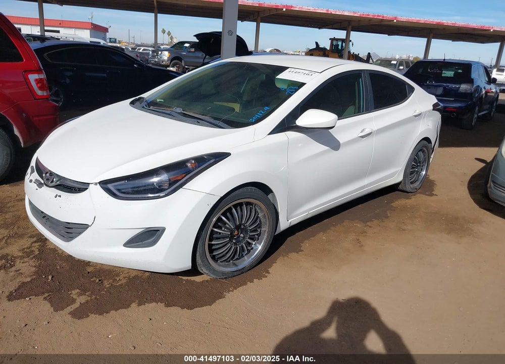 2013 HYUNDAI ELANTRA VIN: 5NPDH4AE3DH301124