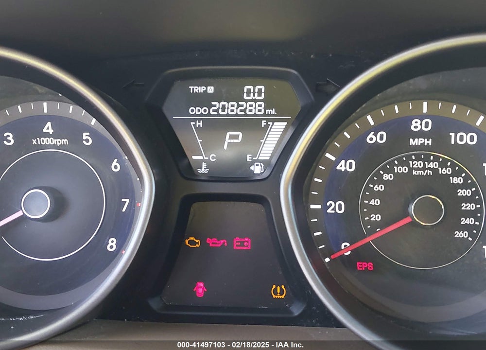 2013 HYUNDAI ELANTRA VIN: 5NPDH4AE3DH301124