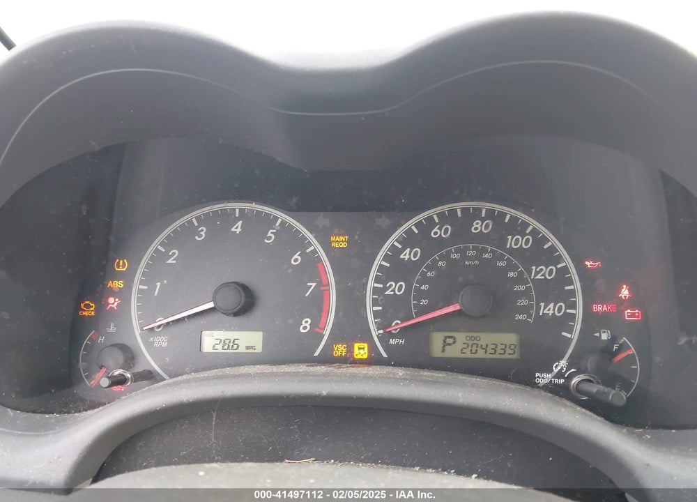 2010 TOYOTA COROLLA VIN: JTDBU4EE4AJ064966