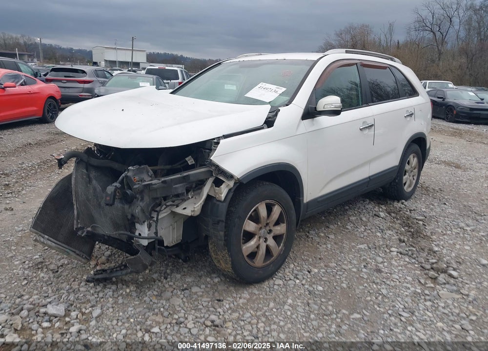 2012 KIA SORENTO LX VIN: 5XYKT3A65CG229339
