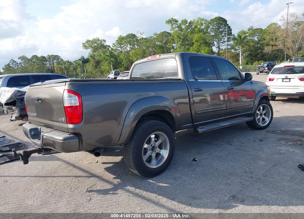 2005 TOYOTA TUNDRA LIMITED V8 VIN: 5TBET38185S478675