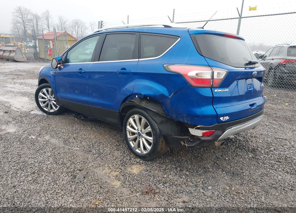 2017 FORD ESCAPE TITANIUM VIN: 1FMCU9JD8HUB14044