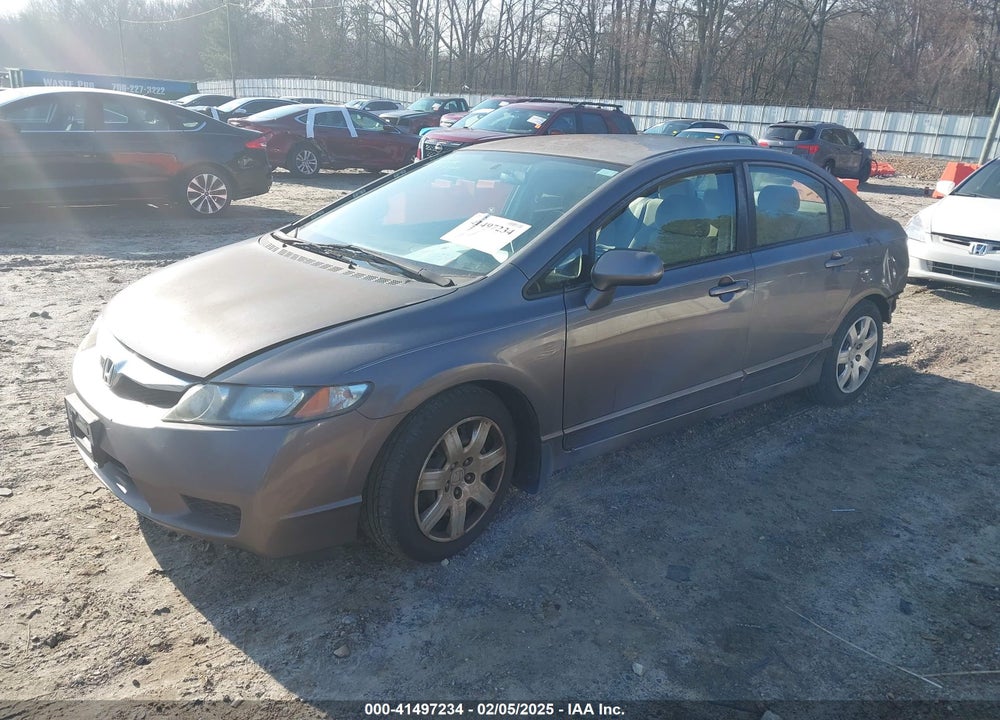 2010 HONDA CIVIC VIN: 2HGFA1F52AH567440