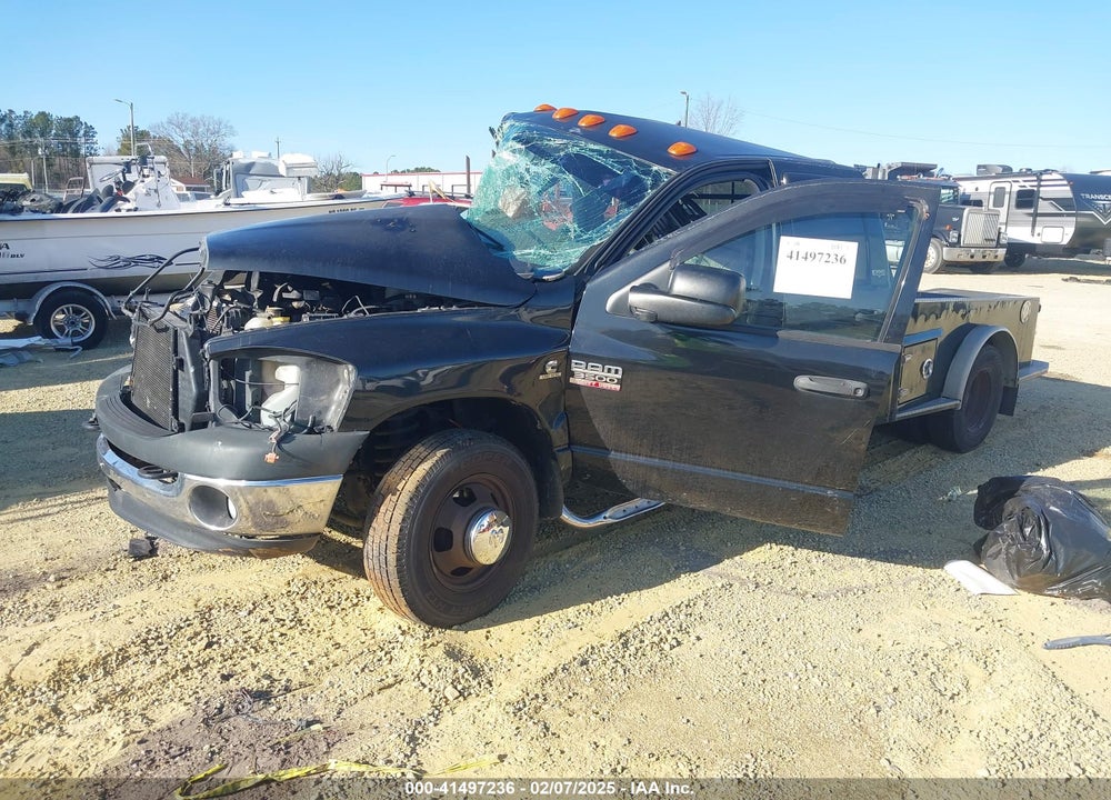2008 DODGE RAM 3500 HD CHASSIS VIN: 3D6WH48A38G181619