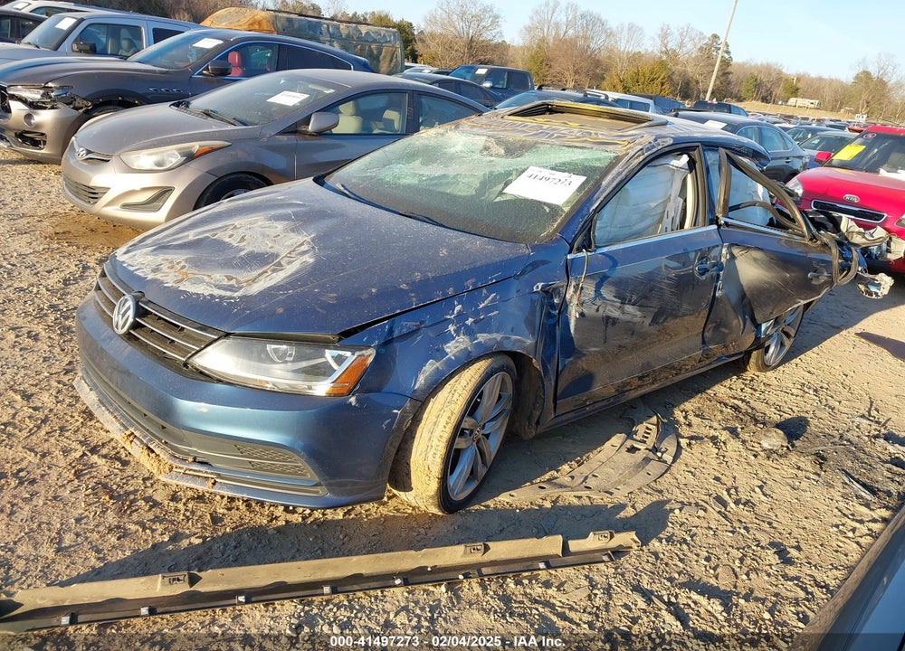 2017 VOLKSWAGEN JETTA VIN: 3VWDB7AJ2HM227773