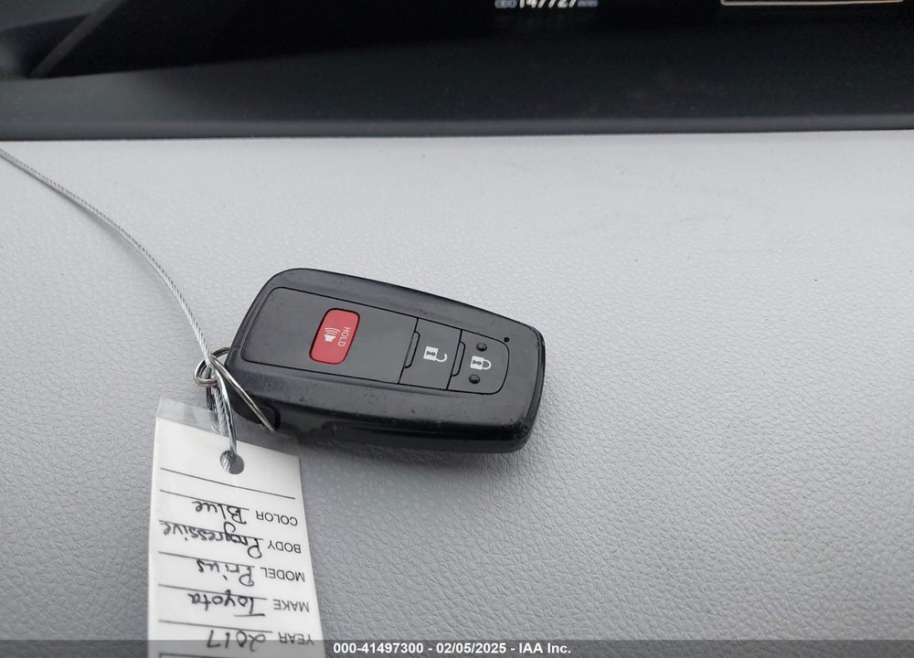 2017 TOYOTA PRIUS VIN: JTDKARFU1H3052509