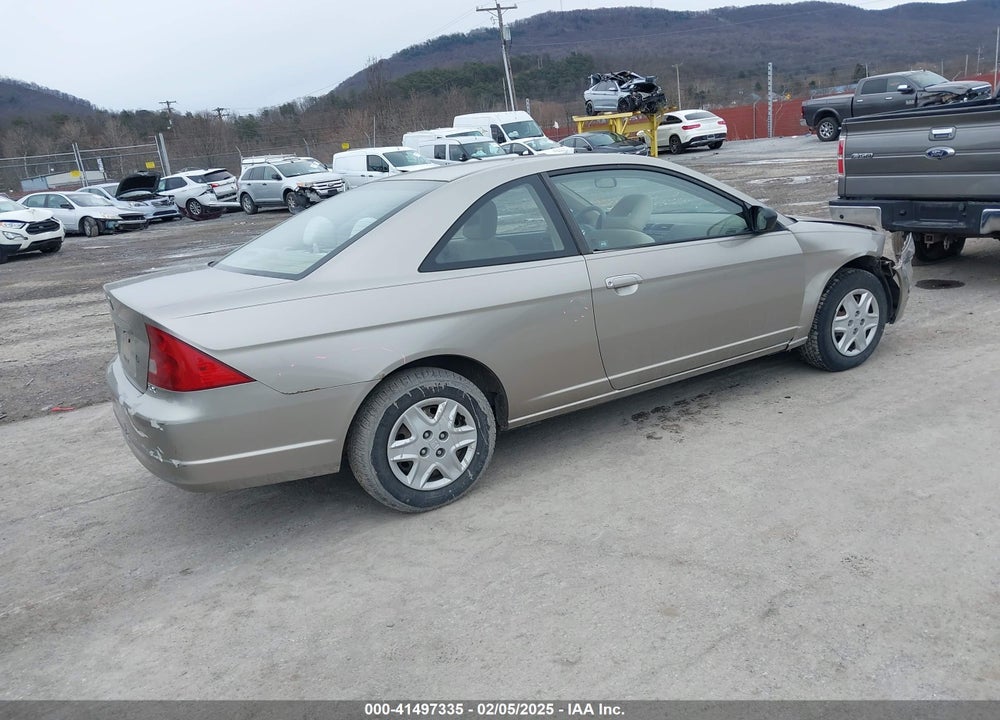 2003 HONDA CIVIC LX VIN: 1HGEM21683L008439