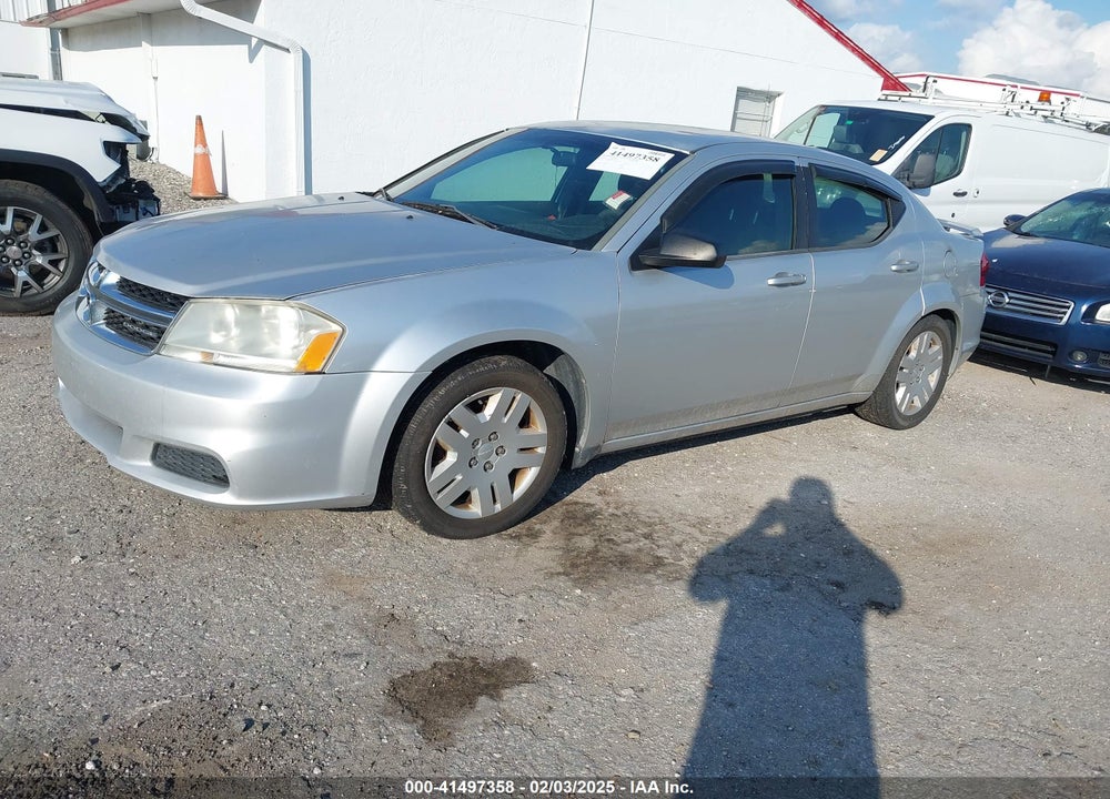 2011 DODGE AVENGER VIN: 1B3BD4FB0BN579169