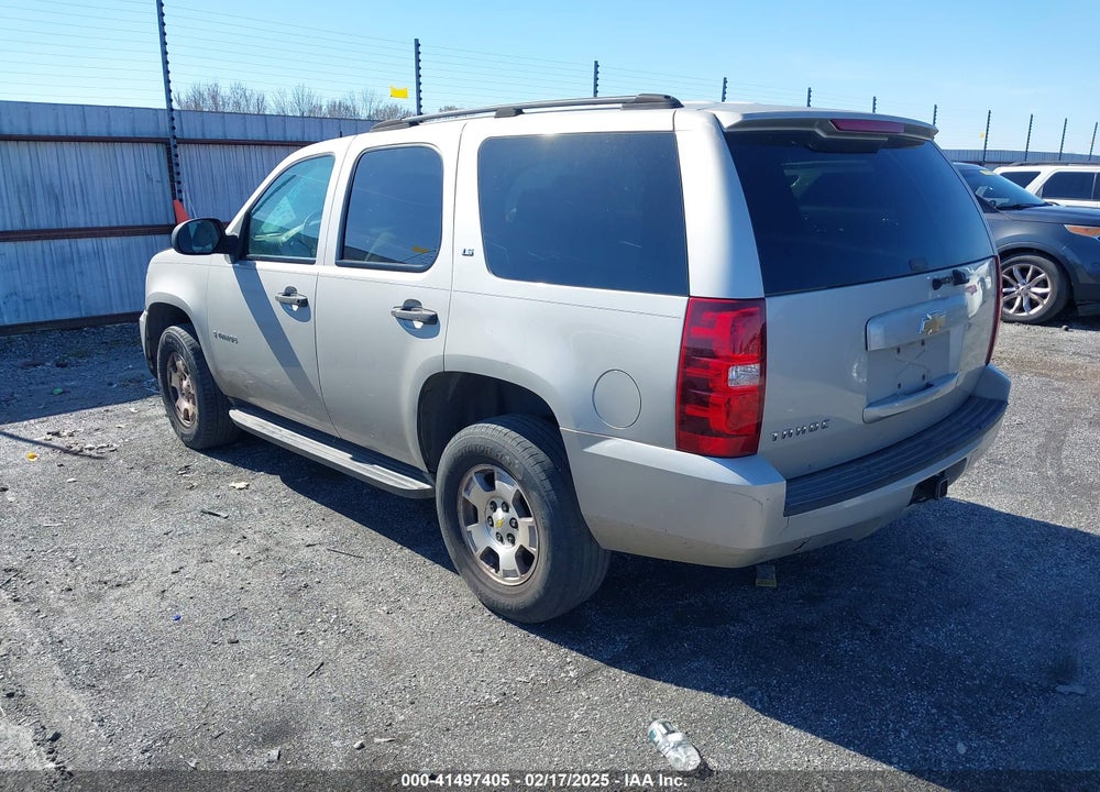 2007 CHEVROLET TAHOE LS VIN: 1GNFC13JX7R149914