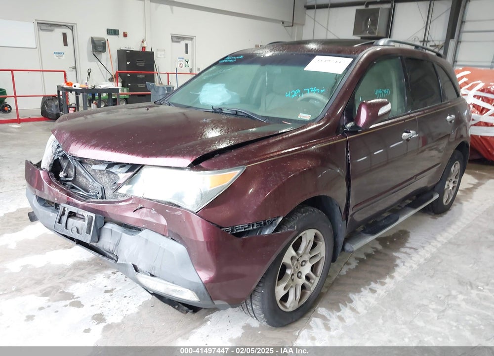 2008 ACURA MDX VIN: 2HNYD28288H537600