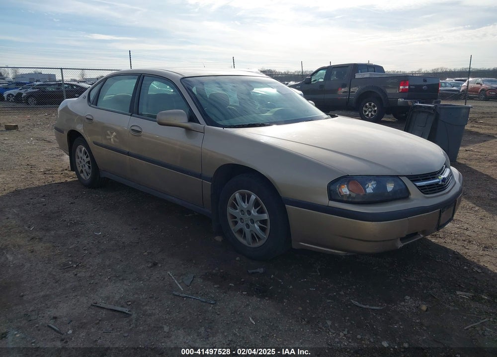 2004 CHEVROLET IMPALA VIN: 2G1WF52E749301674