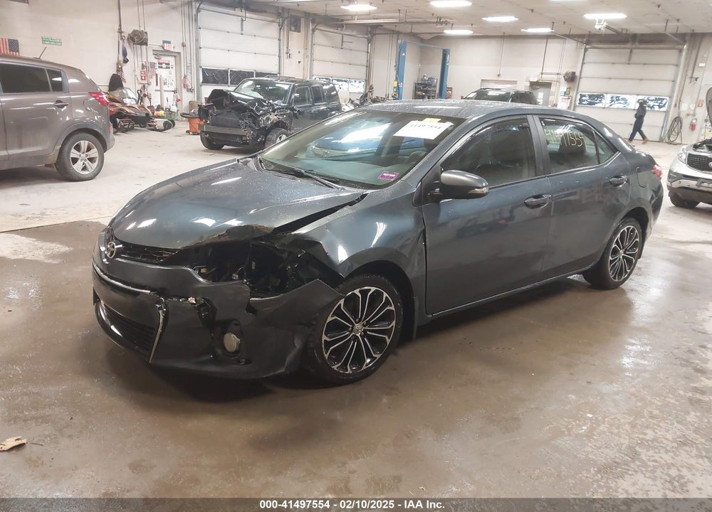 2016 TOYOTA COROLLA VIN: 2T1BURHE3GC603591