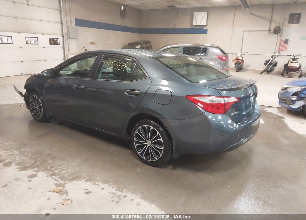 2016 TOYOTA COROLLA VIN: 2T1BURHE3GC603591