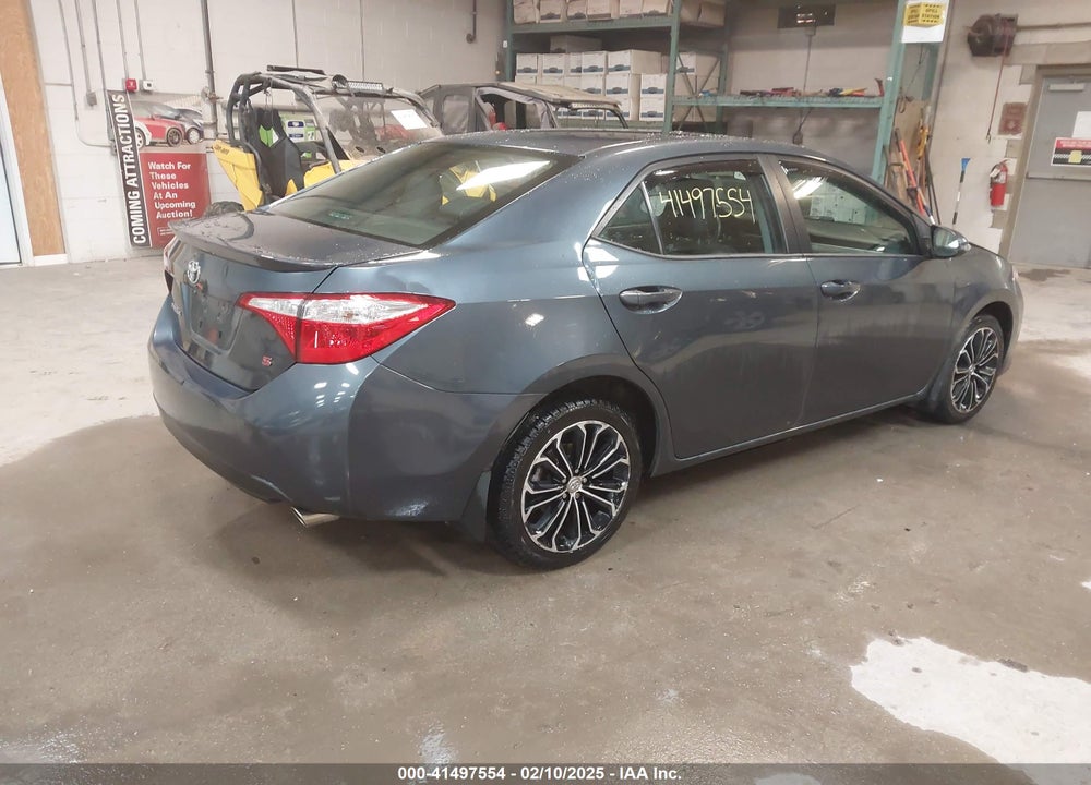 2016 TOYOTA COROLLA VIN: 2T1BURHE3GC603591