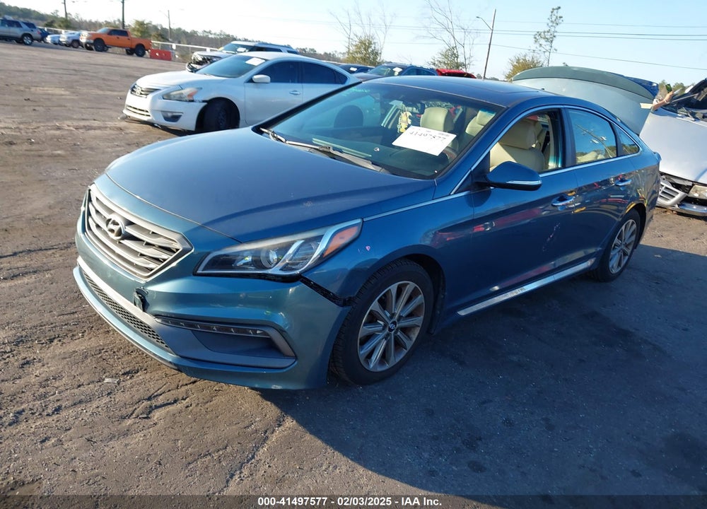 2017 HYUNDAI SONATA VIN: 5NPE34AF1HH564343