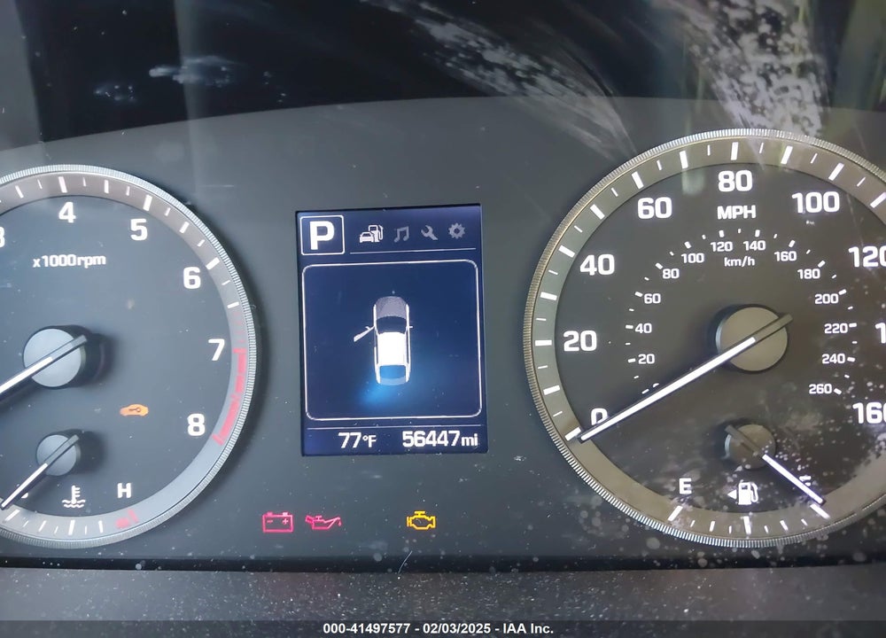 2017 HYUNDAI SONATA VIN: 5NPE34AF1HH564343