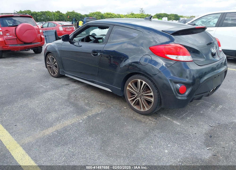 2016 HYUNDAI VELOSTER TURBO VIN: KMHTC6AE9GU302323