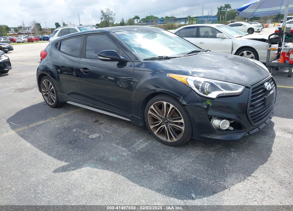 2016 HYUNDAI VELOSTER TURBO VIN: KMHTC6AE9GU302323