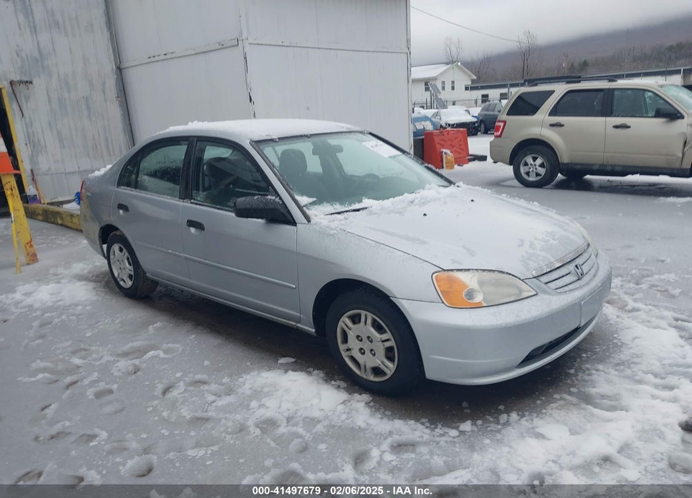 2001 HONDA CIVIC LX VIN: 2HGES16591H608235