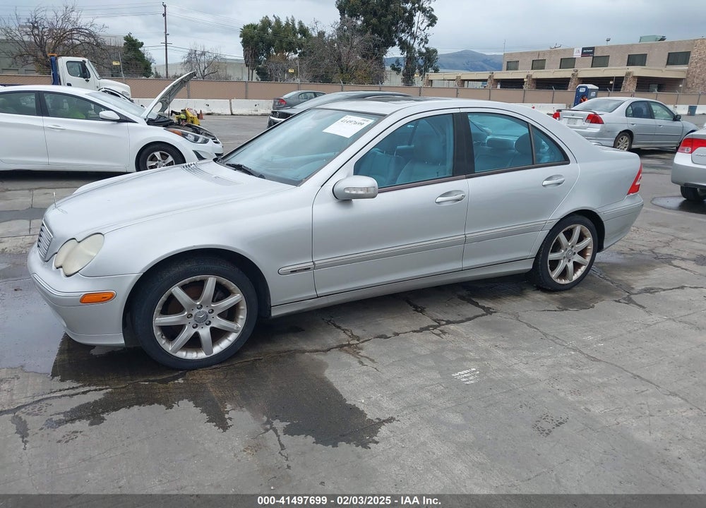 2003 MERCEDES-BENZ C 230 KOMPRESSOR SPORT VIN: WDBRF40J13F404057