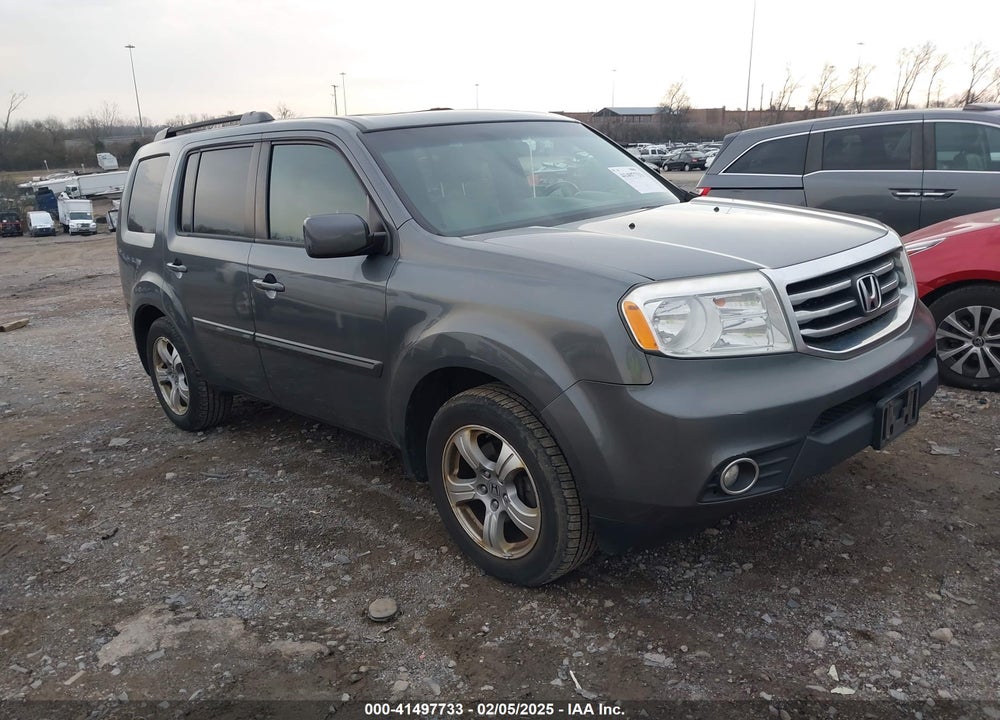2013 HONDA PILOT EX-L VIN: 5FNYF4H54DB047046