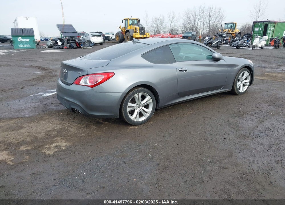 2011 HYUNDAI GENESIS 2.0T VIN: KMHHT6KD9BU063490