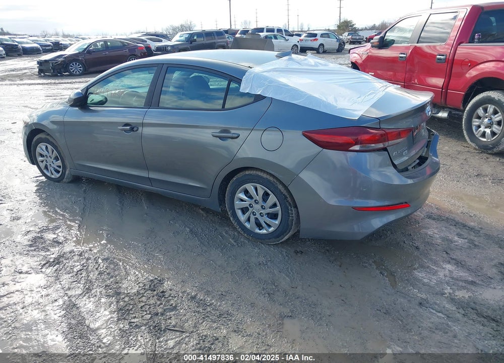 2017 HYUNDAI ELANTRA VIN: KMHD74LF2HU352906