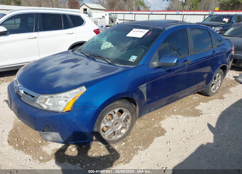 2008 FORD FOCUS VIN: 1FAHP35N58W169479