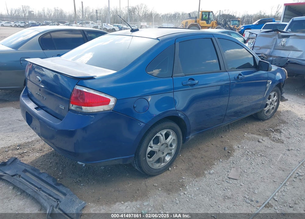 2008 FORD FOCUS VIN: 1FAHP35N58W169479