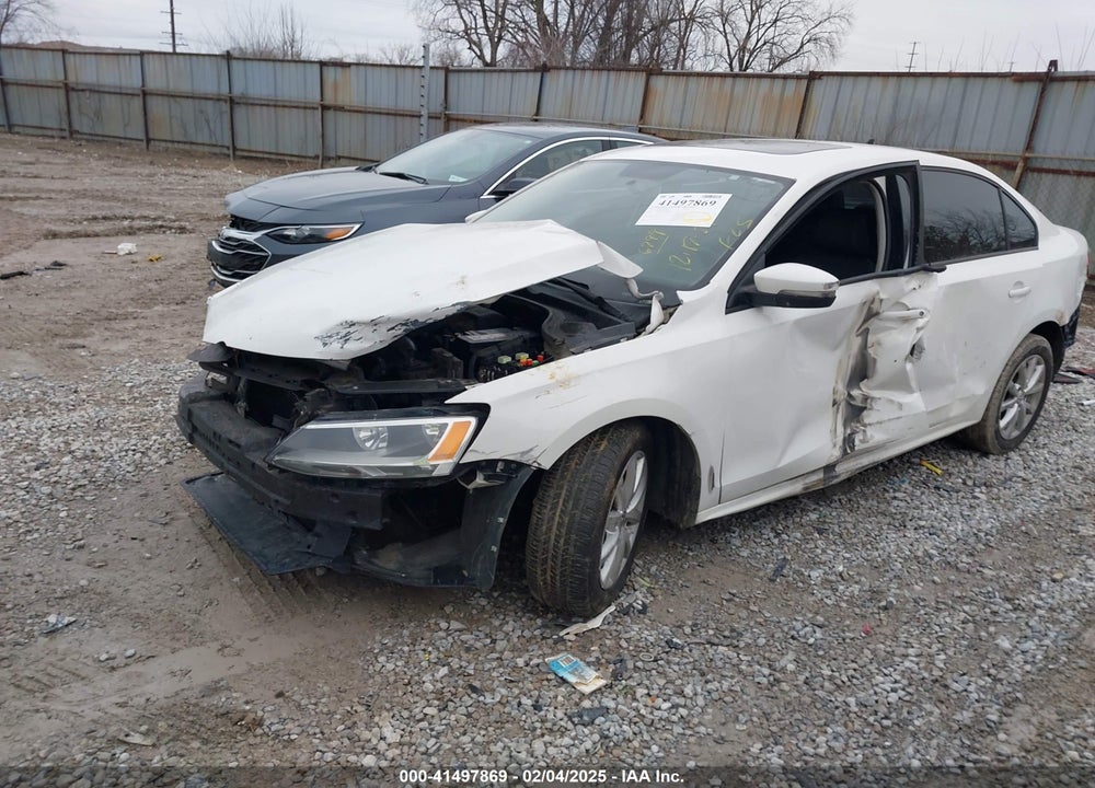 2012 VOLKSWAGEN JETTA 2.5L SE VIN: 3VWDP7AJ4CM356799