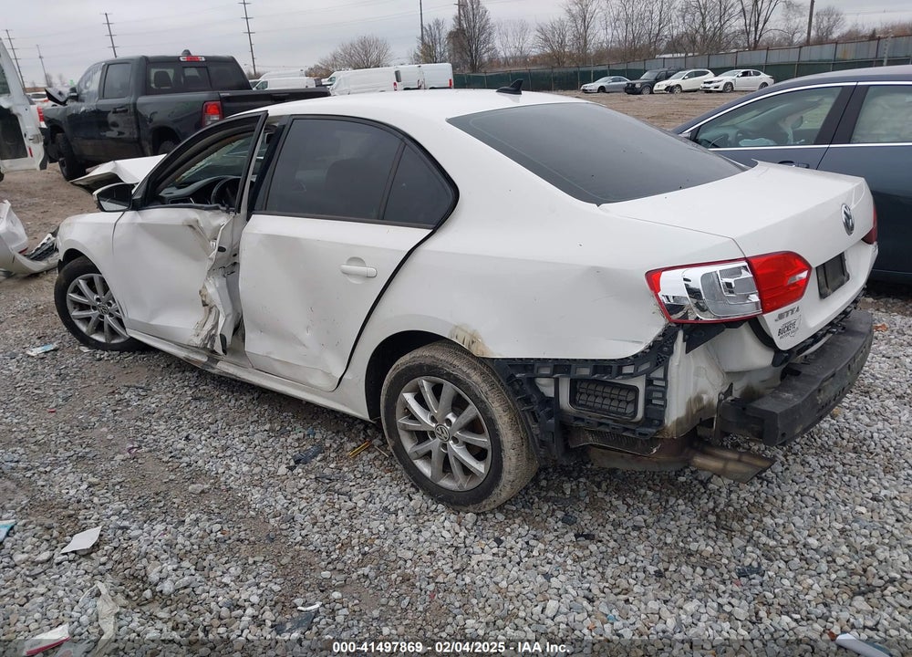 2012 VOLKSWAGEN JETTA 2.5L SE VIN: 3VWDP7AJ4CM356799