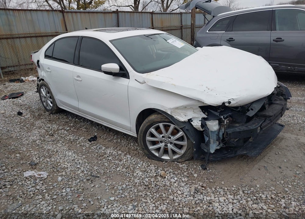 2012 VOLKSWAGEN JETTA 2.5L SE VIN: 3VWDP7AJ4CM356799