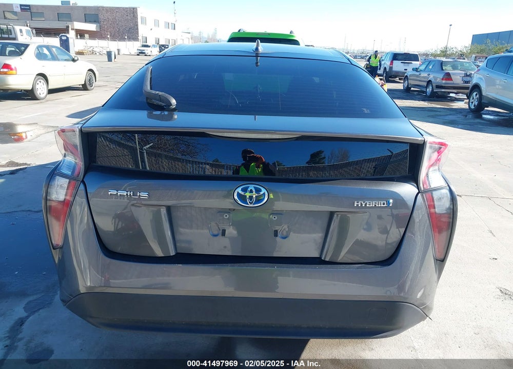 2016 TOYOTA PRIUS VIN: JTDKARFU5G3020967