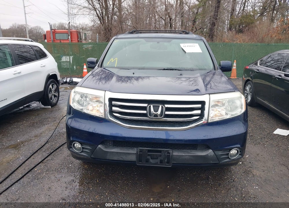 2013 HONDA PILOT EX-L VIN: 5FNYF4H74DB055195