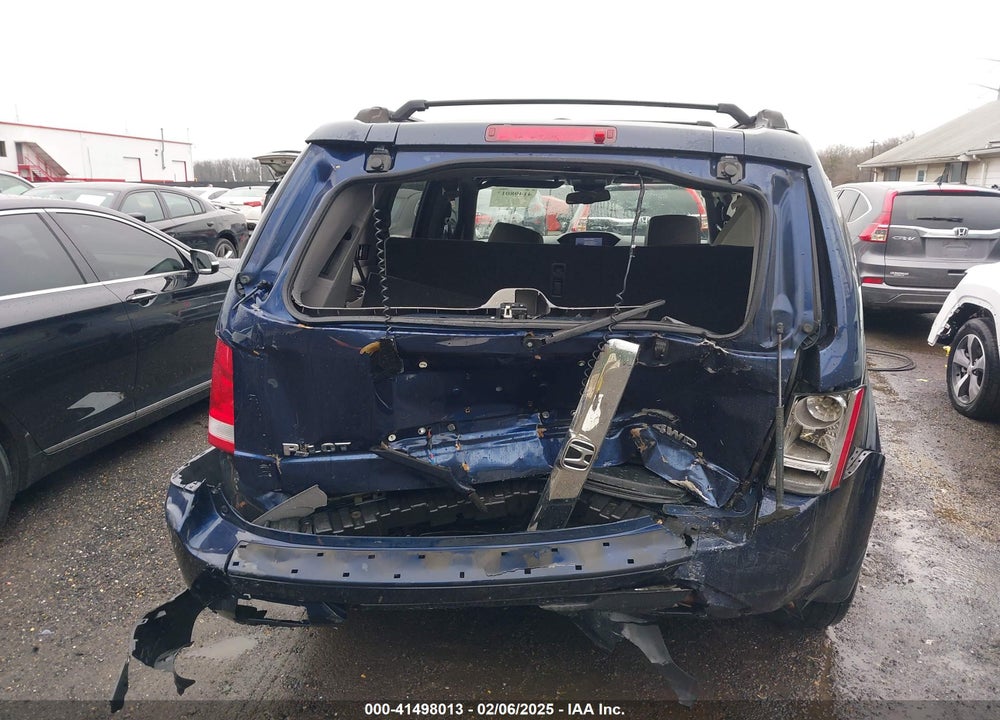 2013 HONDA PILOT EX-L VIN: 5FNYF4H74DB055195