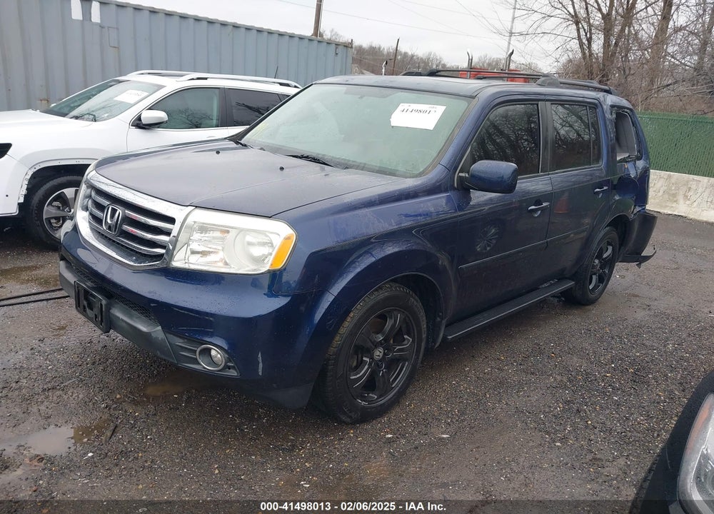 2013 HONDA PILOT EX-L VIN: 5FNYF4H74DB055195