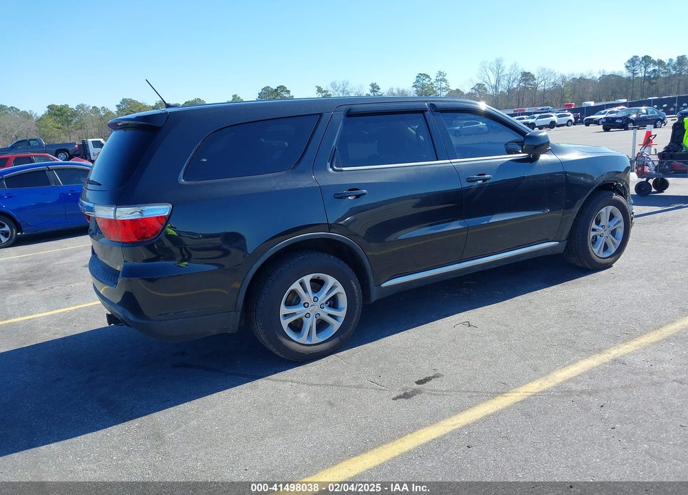 2013 DODGE DURANGO SXT VIN: 1C4RDHAG0DC691203