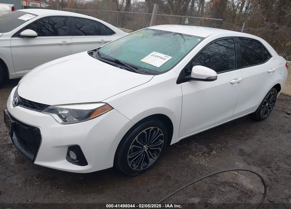 2014 TOYOTA COROLLA VIN: 2T1BURHE3EC224538