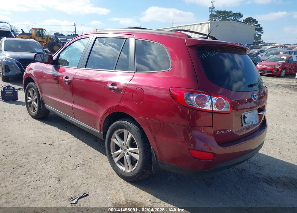 2012 HYUNDAI SANTA FE VIN: 5XYZK3AB9CG141747
